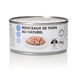 TOUS LES JOURS Morceaux de thon au naturel 130g