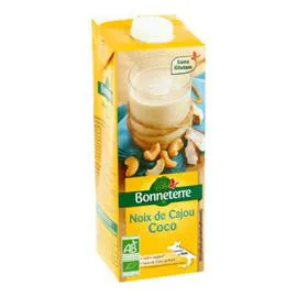 BONNETERRE Boisson Noix De Cajou Coco  Bio 1l