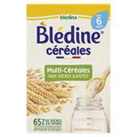 BLÉDINA Céréales bébé 6 mois Multi céréales 400g
