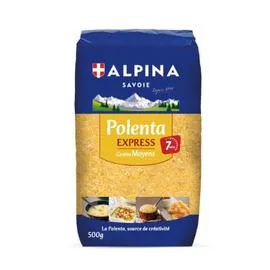 ALPINA SAVOIE Polenta grains moyens Sans Gluten 500g