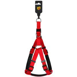 ANIMALIS Harnais Basic Confort 40mm 96/120cm, Rouge 470g