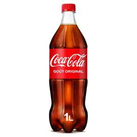 COCA-COLA Soda au cola original 1l