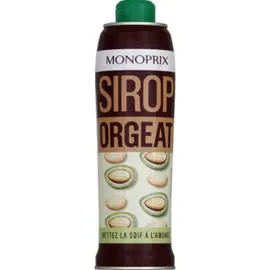 MONOPRIX Sirop Orgeat à diluer 750ml
