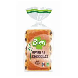 BIEN Pains Au Chocolat Bio 270g