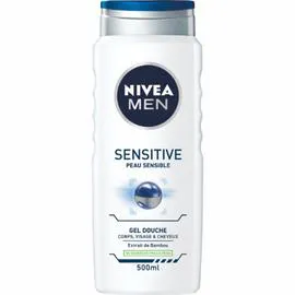 NIVEA MEN Gel Douche peau sensible 500ml