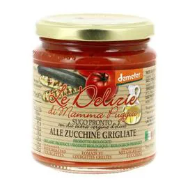 LE DELIZIE DI MAMMA Sauce Tomate & Courgettes Grillées Bio 300g