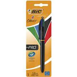 BIC Stylo bille 4 couleurs Pro l'unité