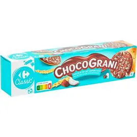 CARREFOUR CLASSIC' Biscuits chocolat au lait coco 200g