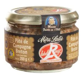 MÈRE LALIE Pâté de campagne breton Label Rouge 180g