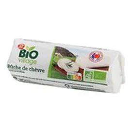 MARQUE REPÈRE, BIO VILLAGE Bûche de chèvre Bio 180g