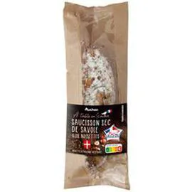 AUCHAN MMM! Saucisson sec de Savoie aux noisettes 200g