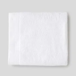 MONOPRIX Monoprix Maison Maxi Drap De Bain, Couleur Blanc, Coton Bio l'unité