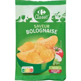 CARREFOUR CLASSIC' Chips saveur bolognaise 135g