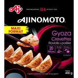 AJINOMOTO Raviolis gyoza crevettes 400g
