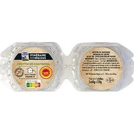 ITINÉRAIRE DE NOS RÉGIONS Crottin de Chavignol AOP 120g