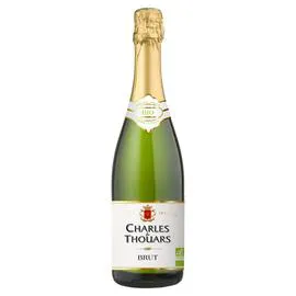 CHARLES DE THOUARS Vin mousseux blanc brut BIO 750ml
