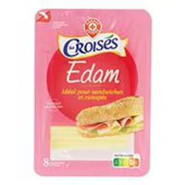 MARQUE REPÈRE, LES CROISÉS Fromage Edam En tranche x8 200g