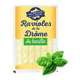 NOS RÉGIONS ONT DU TALENT Ravioles basilic de Provence 240g