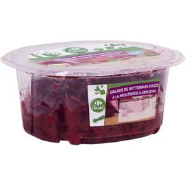 CARREFOUR CLASSIC' Salade de betteraves moutarde ancienne 300g
