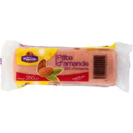 MAÎTRE PRUNILLE Pâte d'amande 33% d'amande 250g