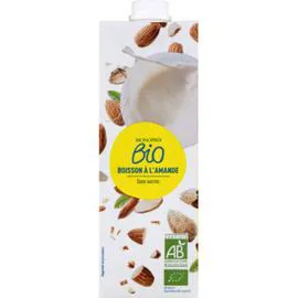 MONOPRIX BIO Boisson à l'amande sans sucres bio 1l