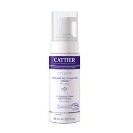 CATTIER Mousse nettoyante nuage céleste Bio 150ml