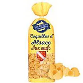 NOS RÉGIONS ONT DU TALENT Pâtes Coquilles d'Alsace 250g