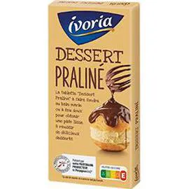 IVORIA Chocolat Dessert Praliné 200g