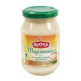 MARQUE REPÈRE, RUSTICA Mayonnaise A la moutarde de Dijon 235g