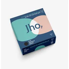 JHO Culotte menstruelle bleu canard flux abondants taille 38 l'unité
