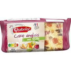 CHABRIOR Cake anglais aux fruits 400g