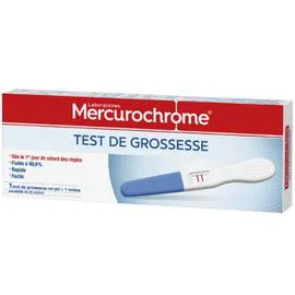 MERCUROCHROME Test de grossesse l'unité