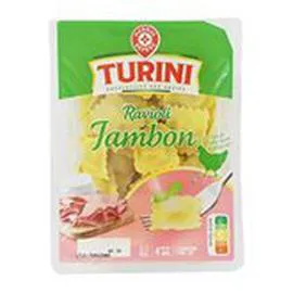 MARQUE REPÈRE, TURINI Ravioli jambon 300g