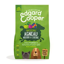EDGAR & COOPER Croquettes Adultes Edgard & Cooper Naturelles Sans Céréales Agneau Frais 1kg
