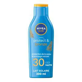 NIVEA SUN Lait solaire protect & bronze SPF30 200ml