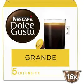 NESCAFÉ, DOLCE GUSTO Café capsules grande intensité 5 136g