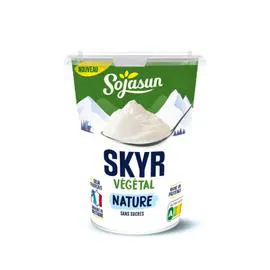 SOJASUN Dessert Végétal Skyr Nature 400g