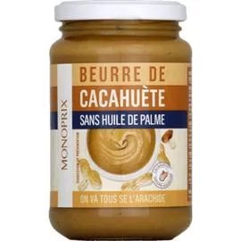 MONOPRIX Beurre de cacahuète 350g