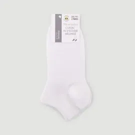 MONOPRIX FEMME Lot x2 Mini-Socquettes Piquée, Blanc - TU l'unité