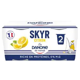DANONE Skyr citron 0% MG 2x140g
