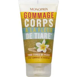 MONOPRIX Gommage corps à la fleur de tiaré tous types de peaux 150ml