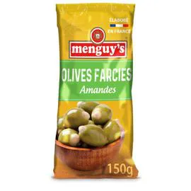 MENGUY'S Olives vertes farcies aux amandes 150g