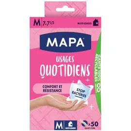 MAPA Gants usages quotidiens taille M x50