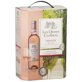 LES ORMES DE CAMBRAS Vin rosé Granache Pays d'Oc 5l