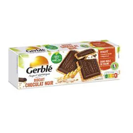 GERBLÉ Biscuits chocolat noir intense 150g