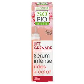 LÉA NATURE, SO'BIO ÉTIC Sérum Anti-Rides Et Éclat Intense Lift' Grenade Bio 30ml