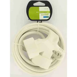 TRÉFILACTION Prolongateur 3X1,5 4M 16A Blanc l'unité