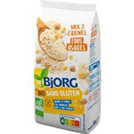 BJORG Mix 3 farines Bio 500g