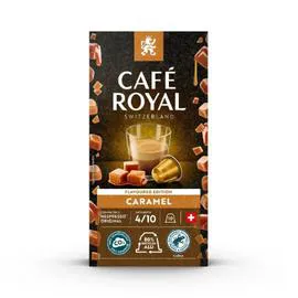 CAFÉ ROYAL Café capsules Compatibles Nespresso caramel - x10 52g