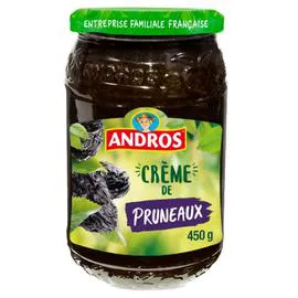 ANDROS Crème de pruneaux 450g